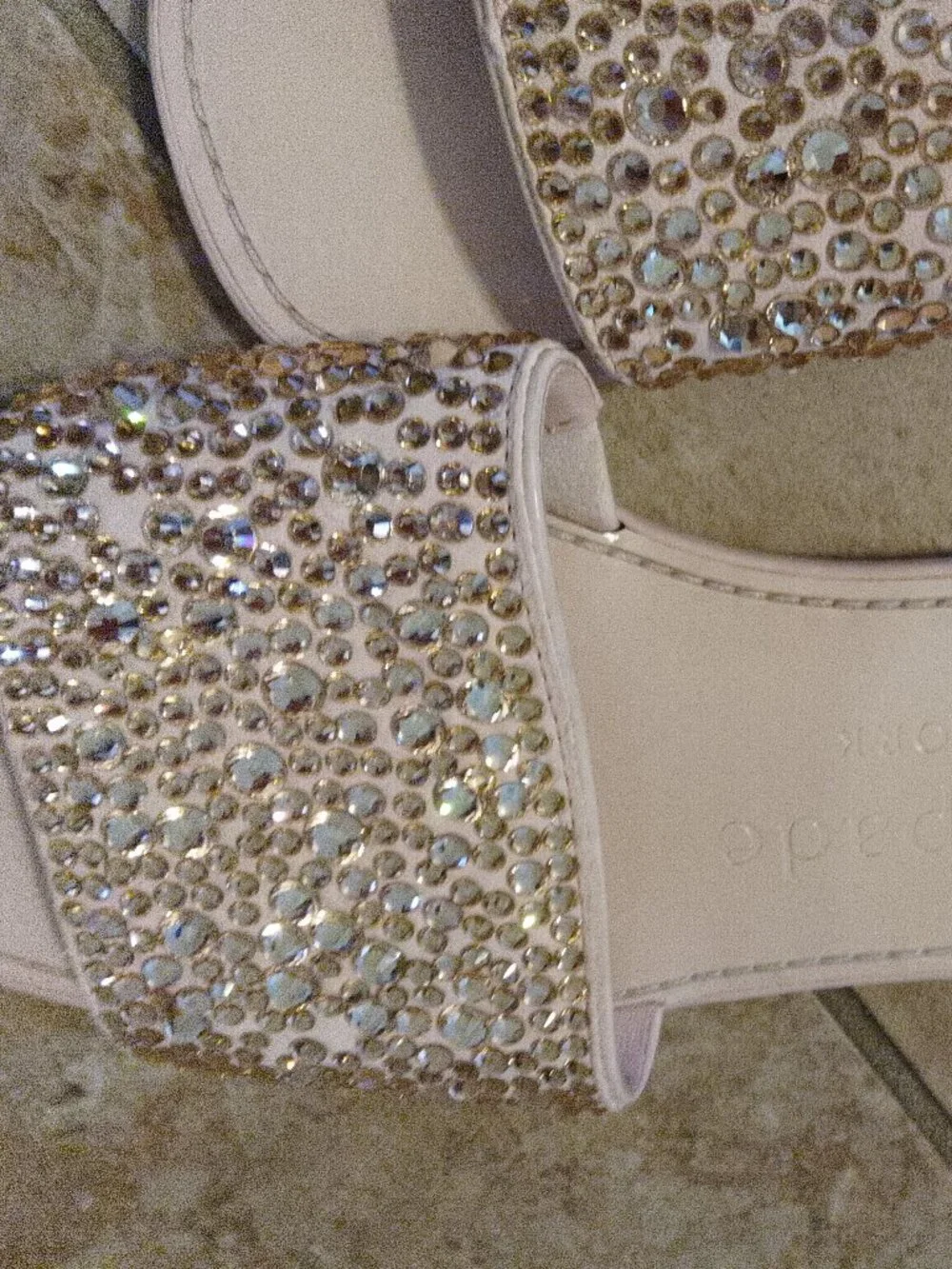 Kate Spade Sparkly Slides - Size 7